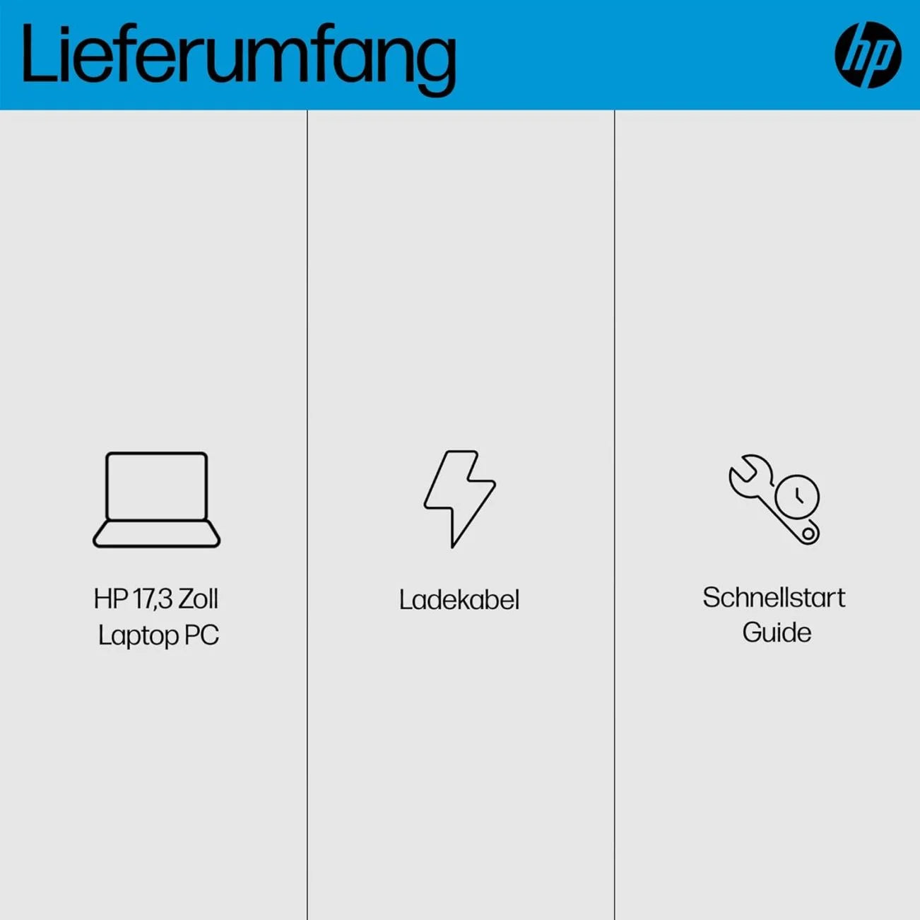 HP Laptop 17 med Intel Core i7-1355U